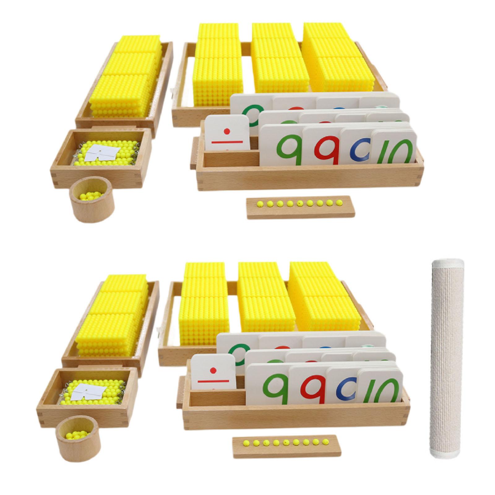 Kids Education System - Juguetes Matemáticos Montessori, Sistema Decimal Clásico,
