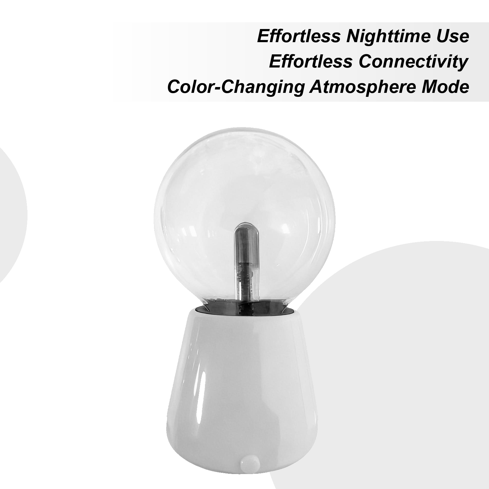 Globe Interactive Light - Lámpara de mesa alimentada por USB,