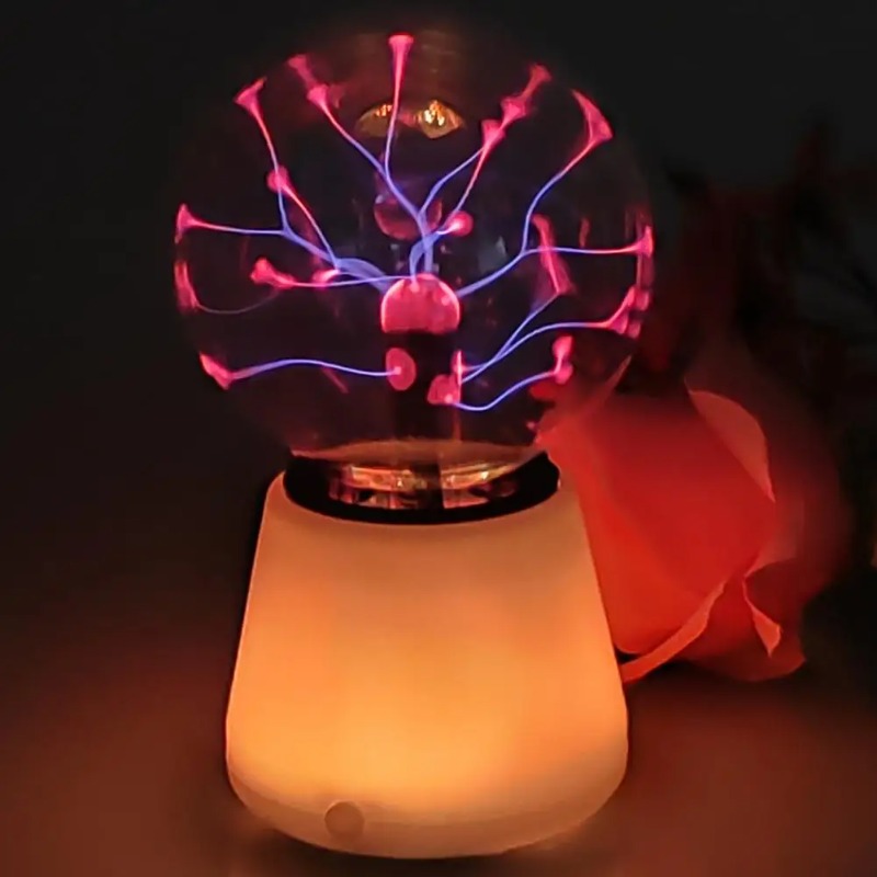 Globe Interactive Light - Lámpara de Plasma Interactiva con Globo