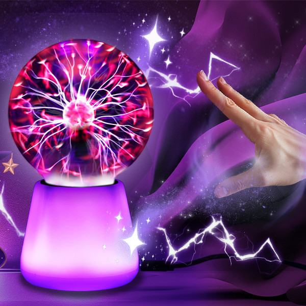 Globe Interactive Light - Lámparas de bola de Plasma, globo