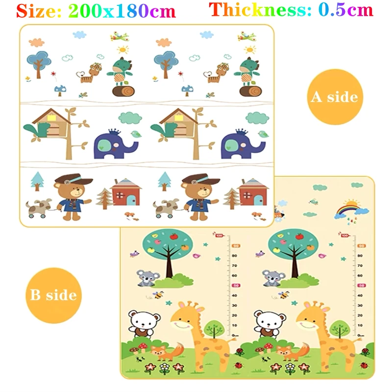 Alfombra de juego para bebés d - Kids Education Allowance reseña y precio