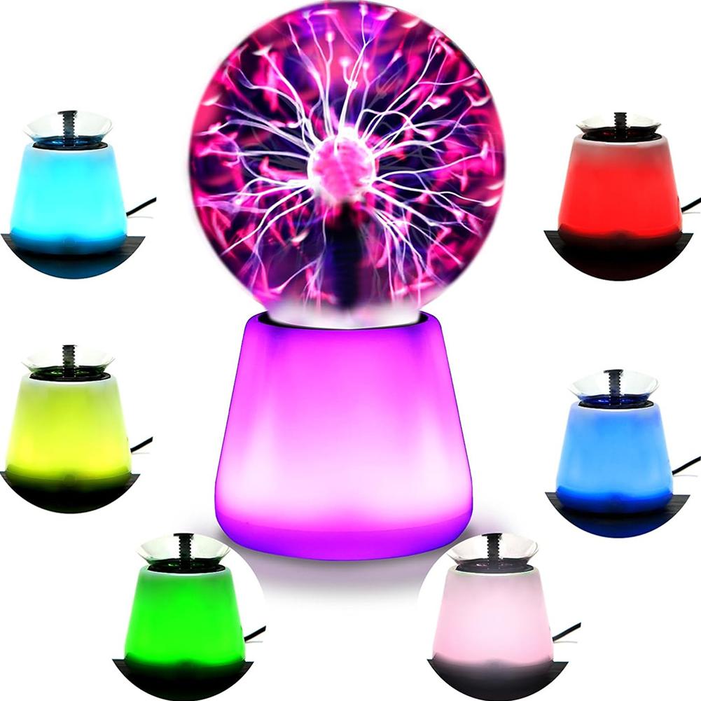 Lámpara de bola de Plasma, glo - Globe Interactive Light reseña y precio