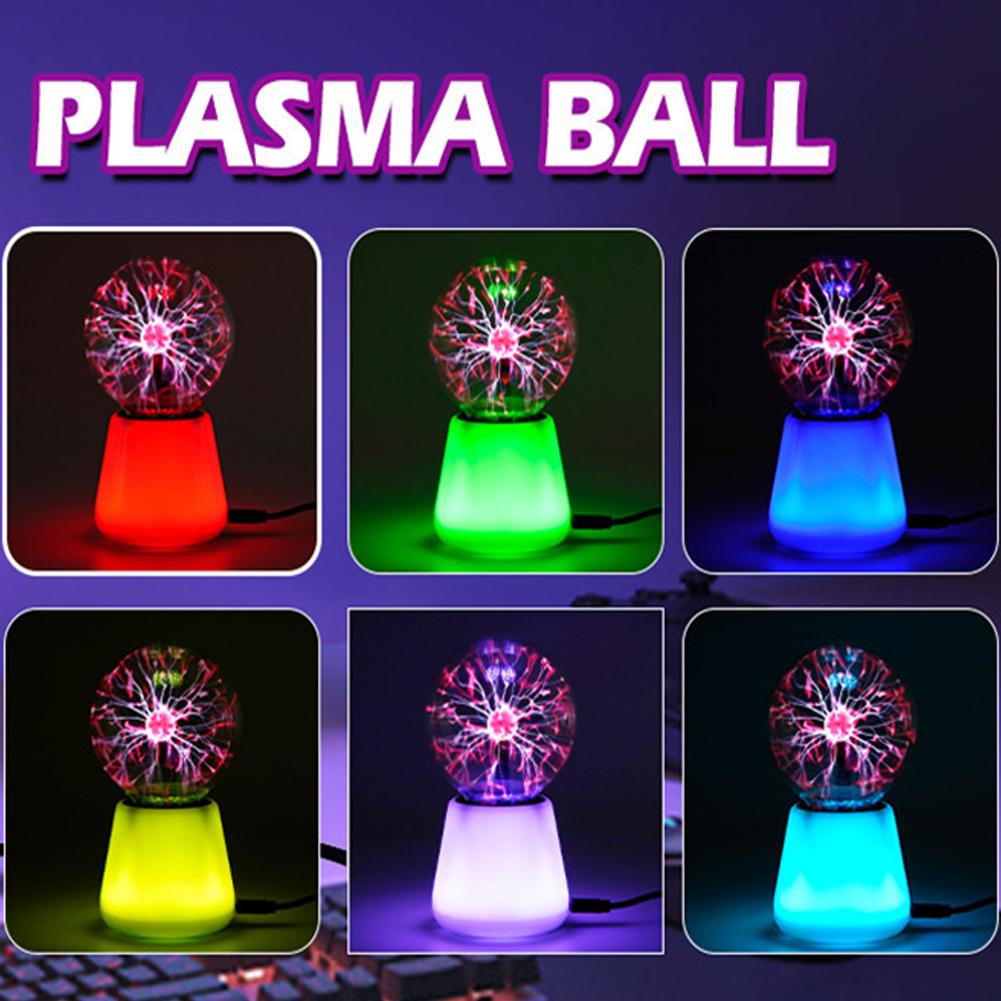 Lámpara de bola de Plasma, glo - Globe Interactive Light reseña y precio