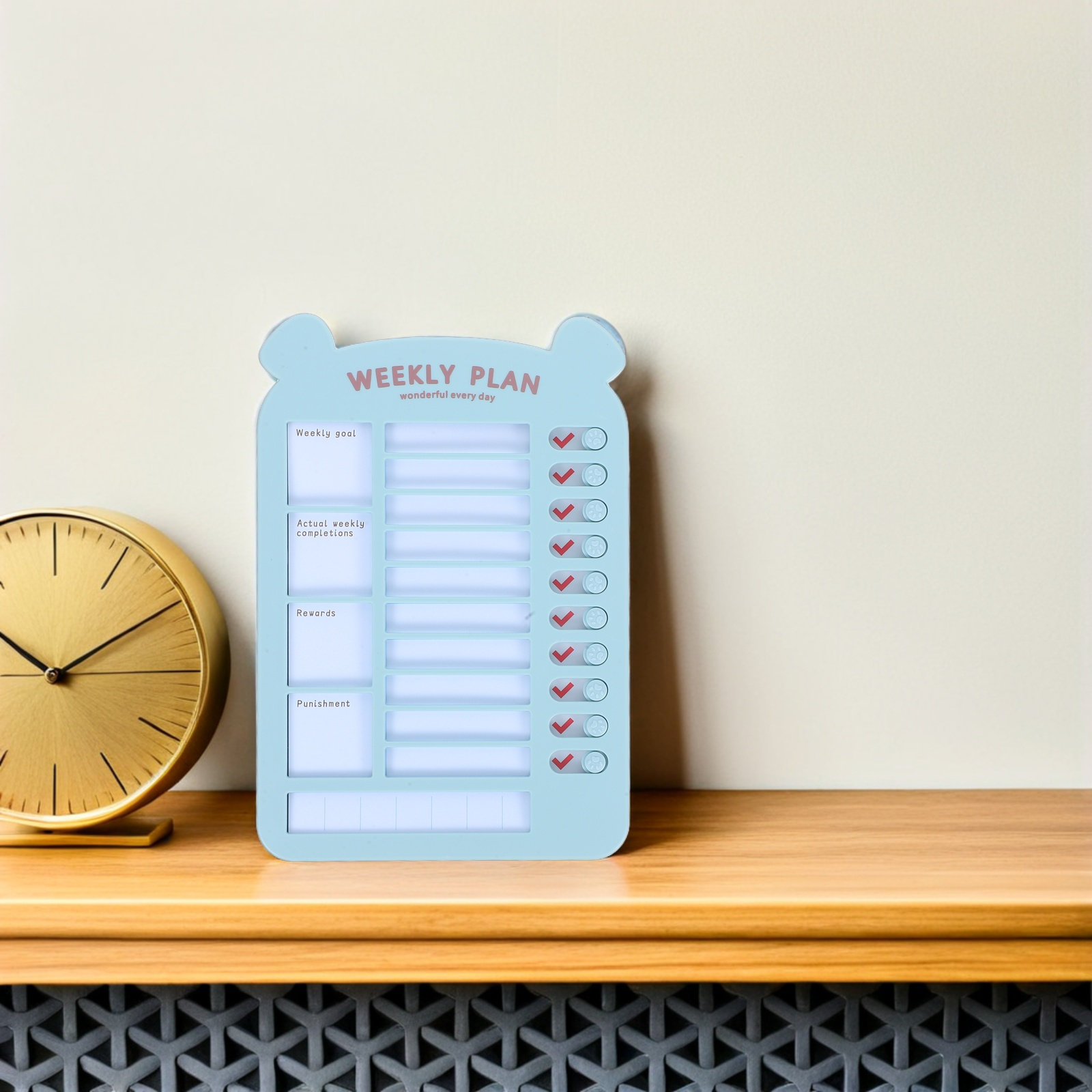 Tabla de Rutina Diaria para Ni - Kids Education Plan reseña y precio