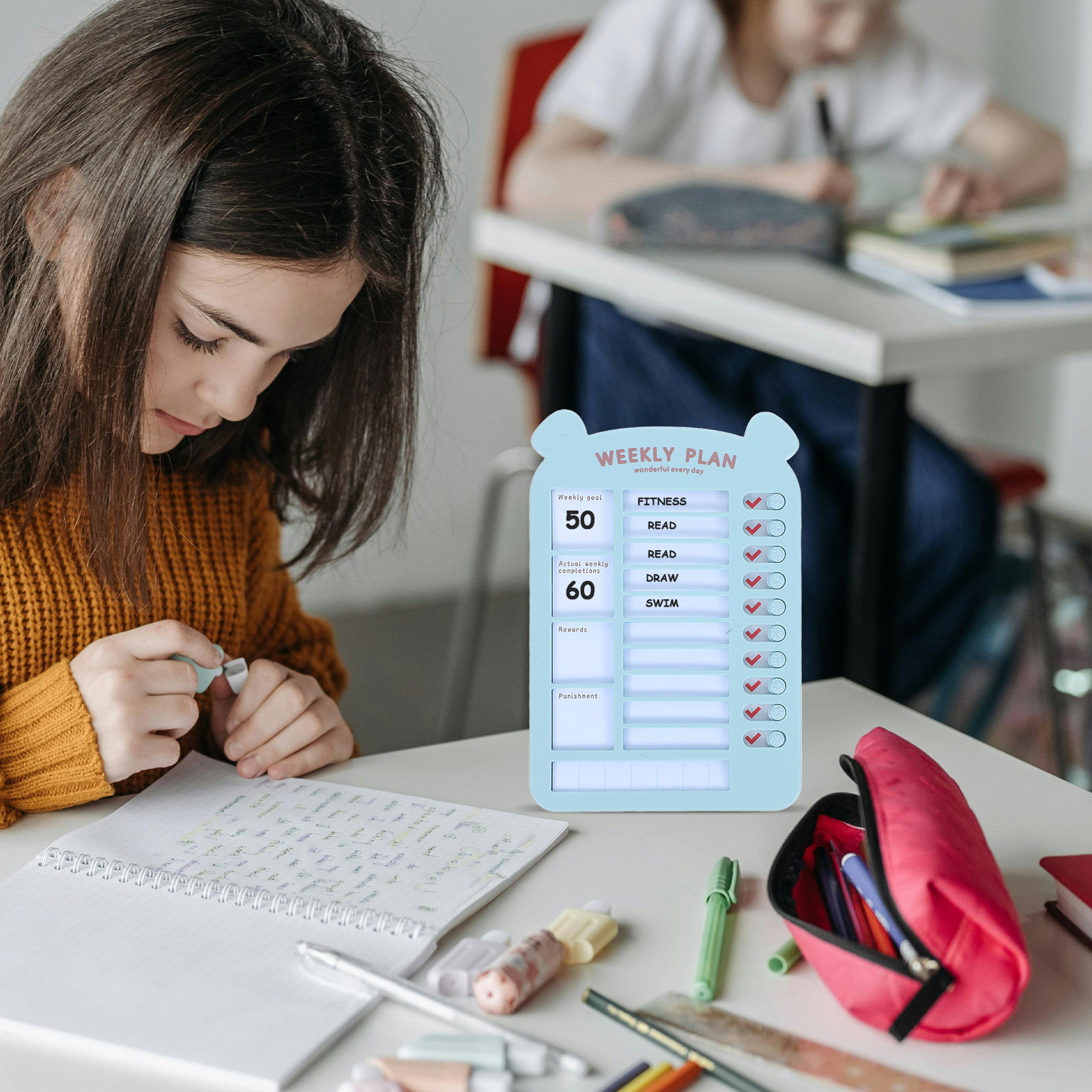 Tabla de Rutina Diaria para Ni - Kids Education Plan reseña y precio