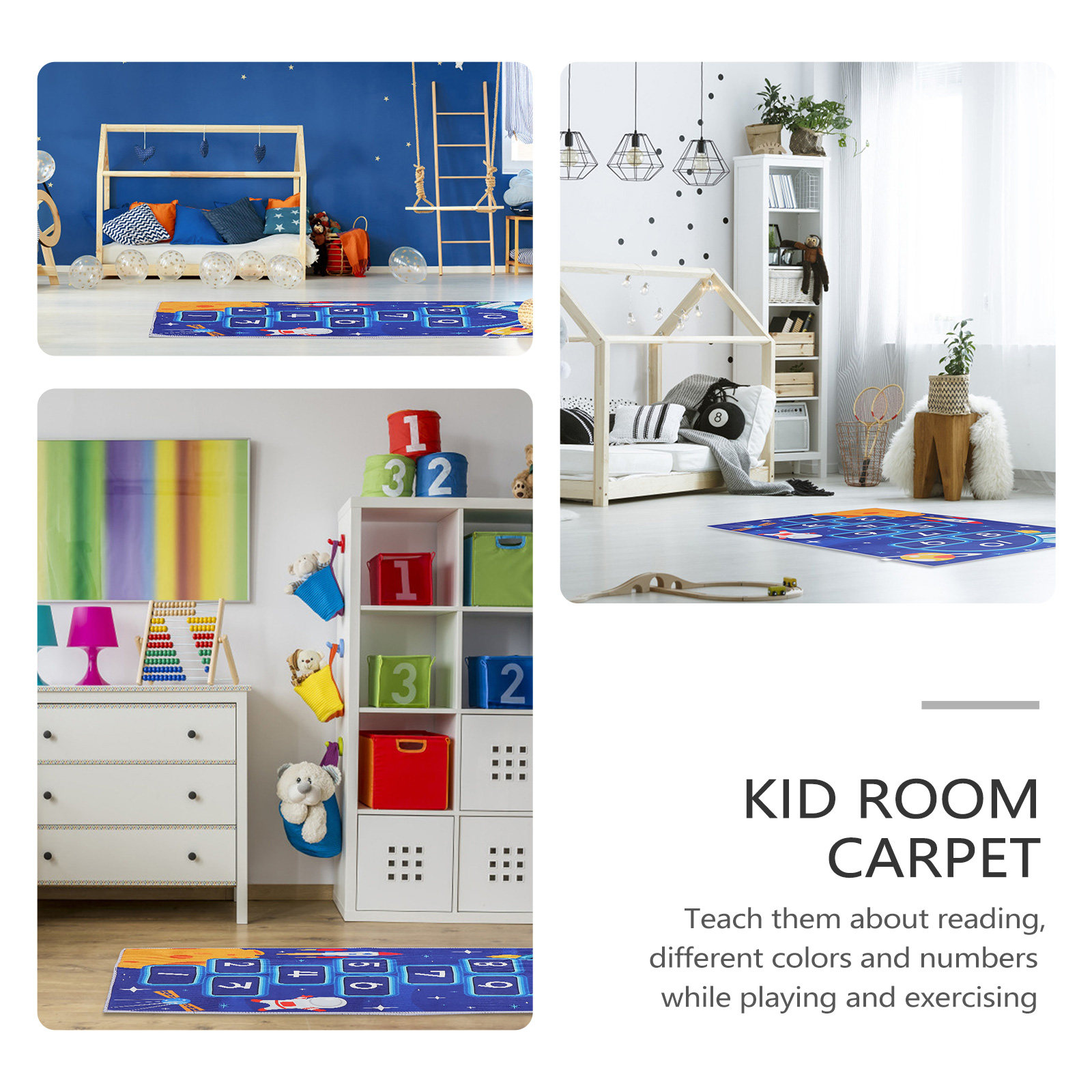 Alfombra Grande de Juegos para - Kids Education Number reseña y precio