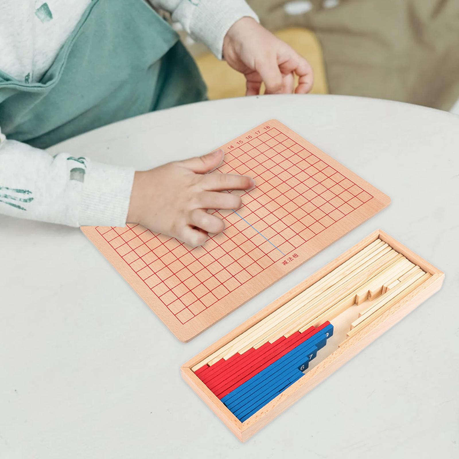 Tablero de Matemáticas Montess - Kids Education Number reseña y precio