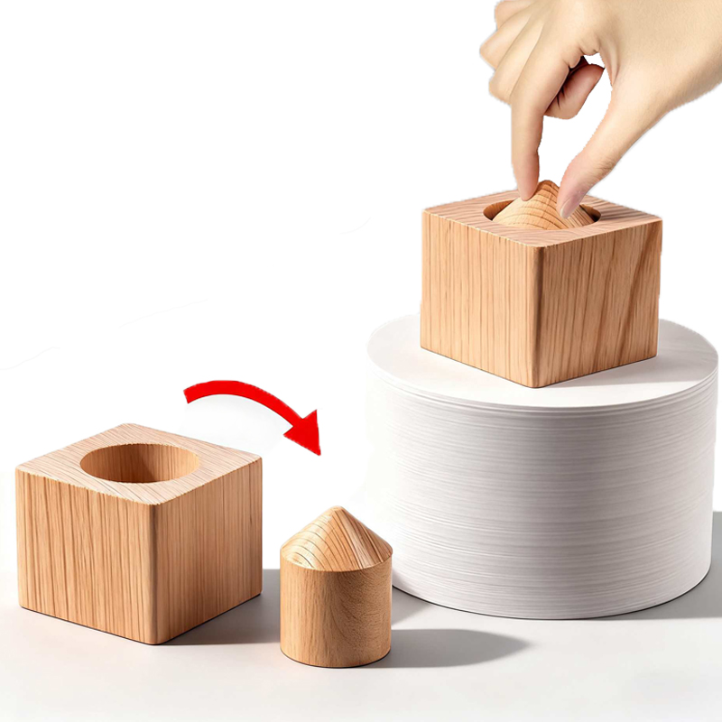 Bloques de madera Impossibles  - Brain Teaser Cube reseña y precio