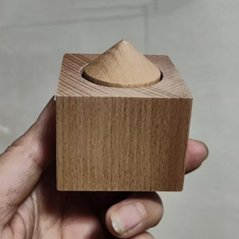 Bloques de madera Impossibles  - Brain Teaser Cube reseña y precio