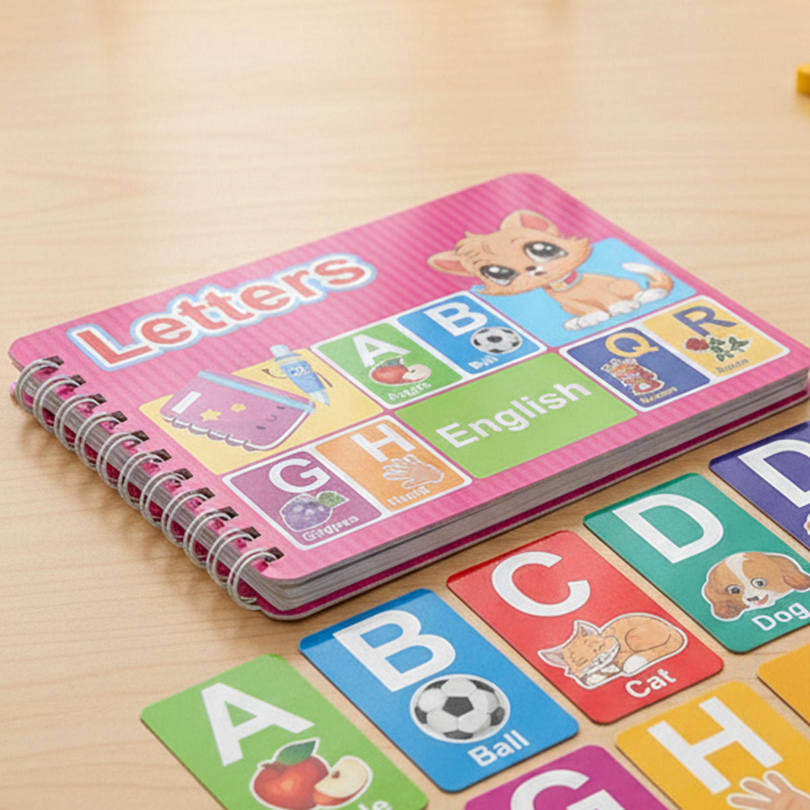 Tarjetas Cognitivas para Educa - Kids Education Alphabet Numbers reseña y precio
