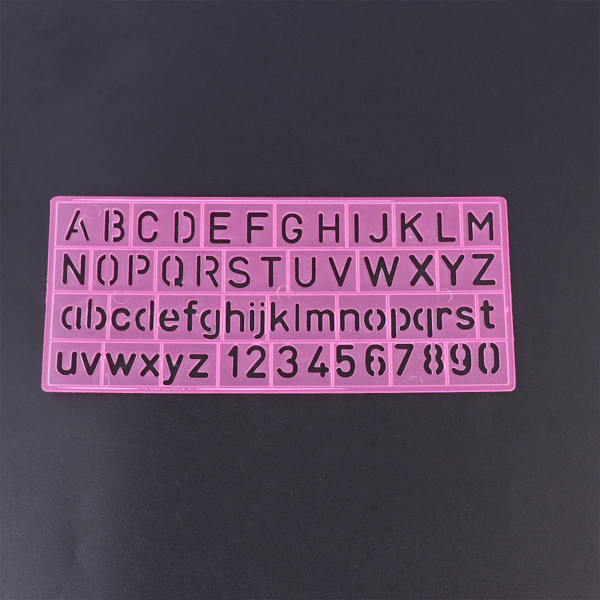 4 reglas de plástico para graf - Kids Education Alphabet Numbers reseña y precio