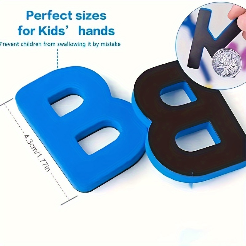 Pegatinas magnéticas con letra - Kids Education Alphabet Numbers reseña y precio