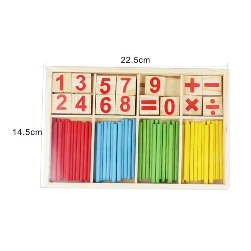 Palitos de Contar de Madera, J - Kids Education Number reseña y precio
