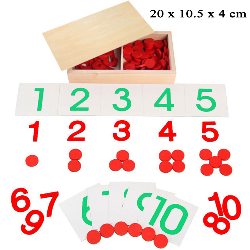Caja para contar matemáticas M - Kids Education Number reseña y precio