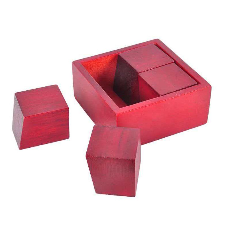Caja de rompecabezas de madera - Brain Teaser Cube reseña y precio