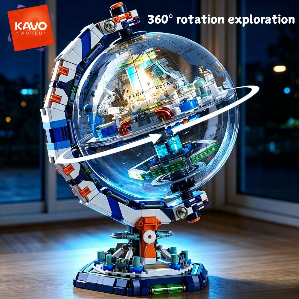 KAVOWORLD Set de Bloques de Co - Globe Interactive Light reseña y precio