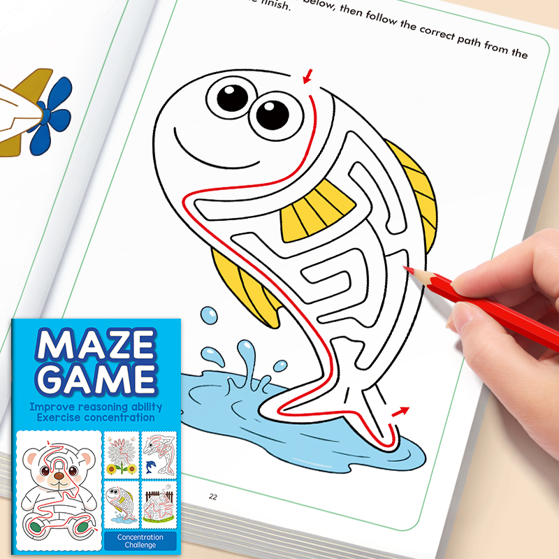 Libro de dibujo Maze Fun para  - Kids Definition Of Education reseña y precio