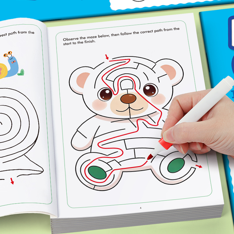 Libro de dibujo Maze Fun para  - Kids Definition Of Education reseña y precio
