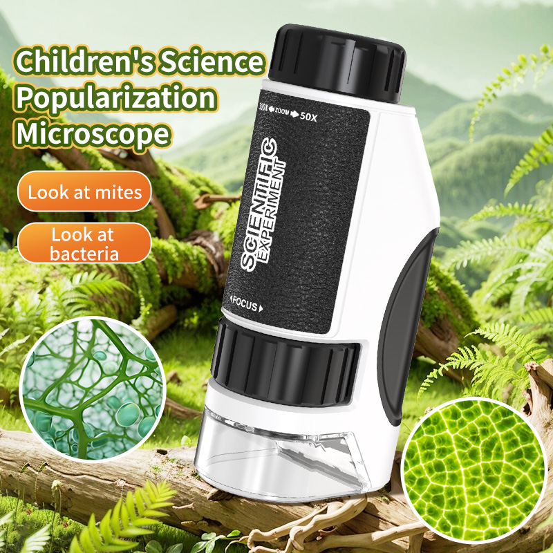 Microscopio portátil de mano p - Kids Definition Of Education reseña y precio