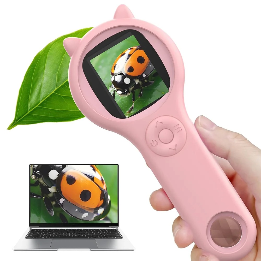 Microscopio portátil para niño - Kids Definition Of Education reseña y precio