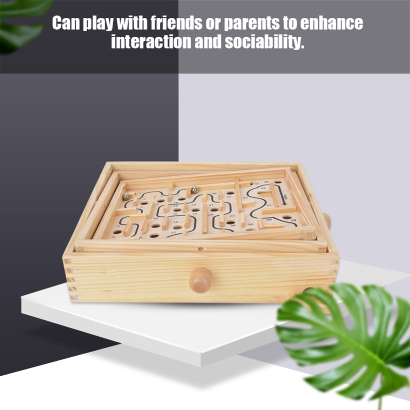 Laberinto educativo de madera  - Game Educational For Kids Free reseña y precio