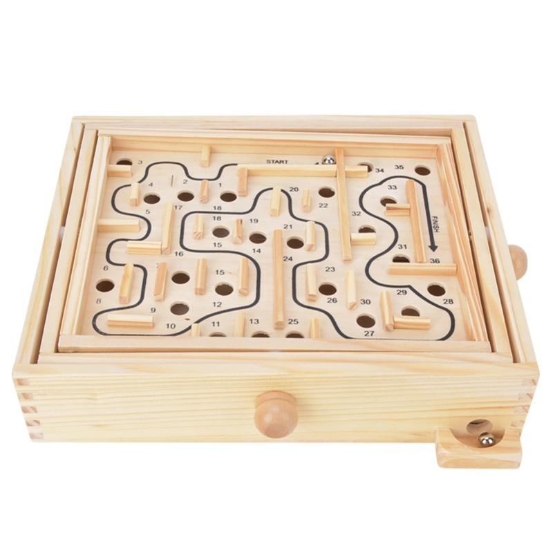 Laberinto educativo de madera  - Game Educational For Kids Free reseña y precio