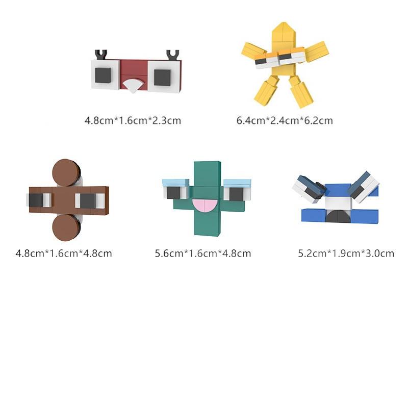 Número MOC creativo, alfabeto  - Kids Education Alphabet Numbers reseña y precio